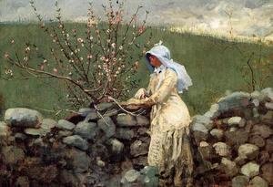 Winslow Homer - Peach Blossoms