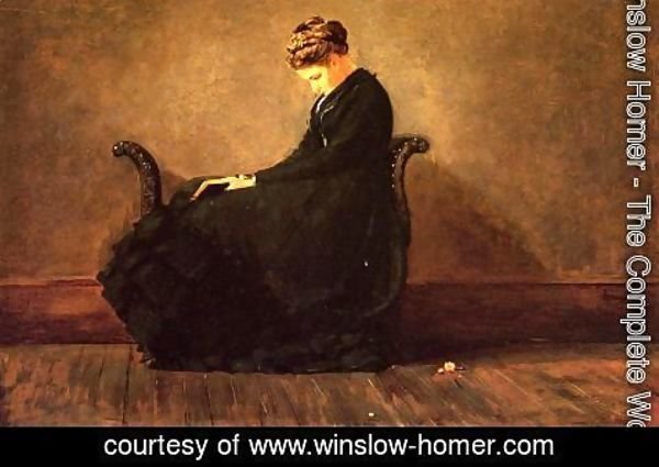 Winslow Homer - Portrait of Helena de Kay