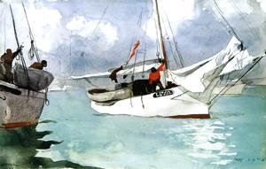 Winslow Homer - Fishing Boats, Key West