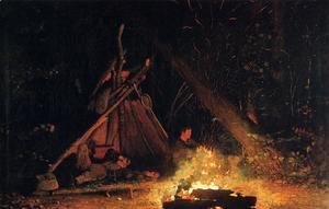 Winslow Homer - Camp Fire