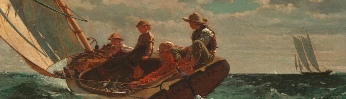 Winslow Homer - Breezing Up (or A Fair Wind)
