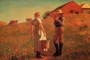 Winslow Homer - A Temperance Meeting (or Noon Time)