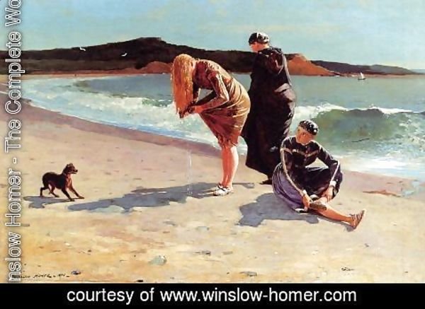 Winslow Homer - Eagle Head, Manchester, Massachusetts (High Tide)