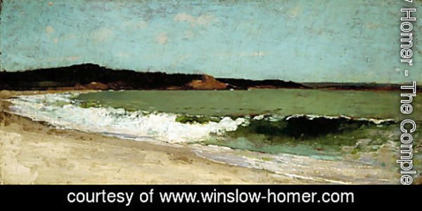 Winslow Homer - Study for Eagle Head, Manchester, Massachusetts