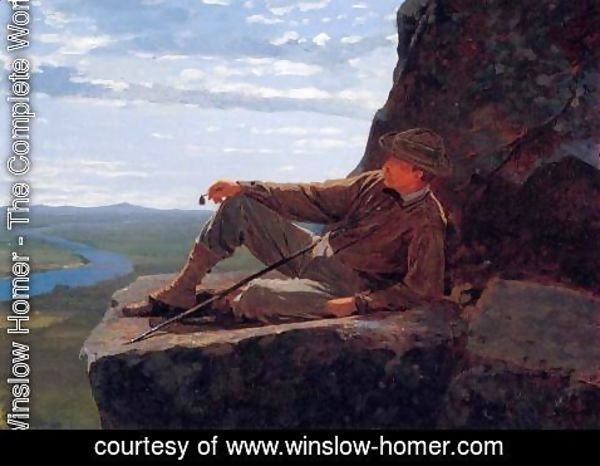 Winslow Homer - Mountain Climber Resting