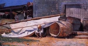 Winslow Homer - Boy in a Boatyard