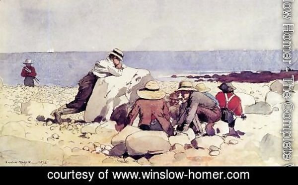Winslow Homer - A Clam Bake