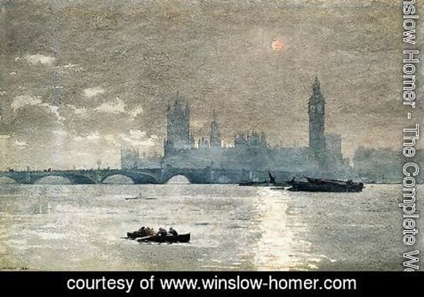Winslow Homer - The Houses of Parliament