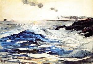 Winslow Homer - Sunset, Prout's Neck