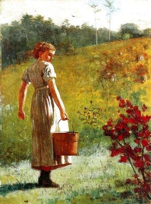 Winslow Homer - Returning from the Spring