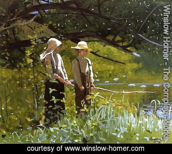 Winslow Homer - Fishing I