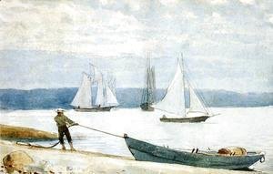 Winslow Homer - Pulling the Dory
