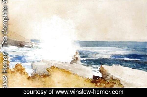 Winslow Homer - Watching the Surf