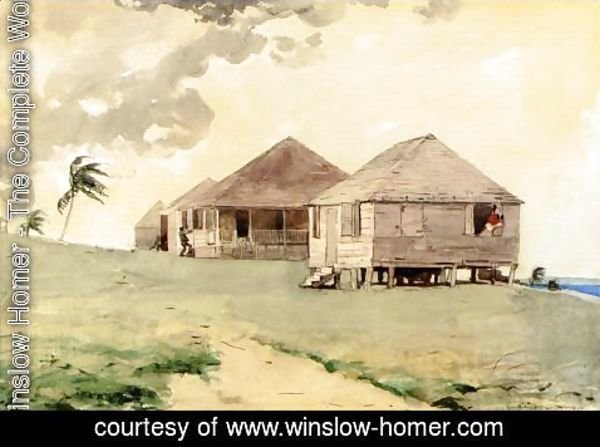 Winslow Homer - Tornado, Bahamas