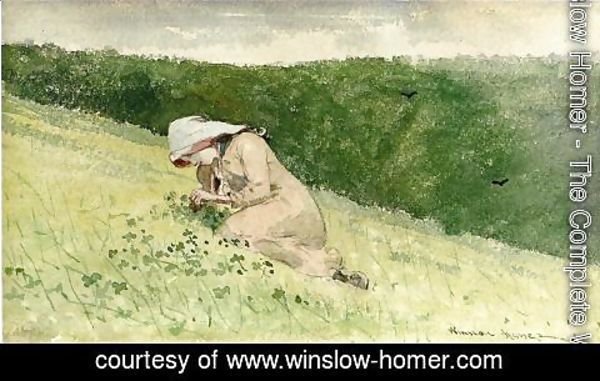 Winslow Homer - Four Leaf Clover