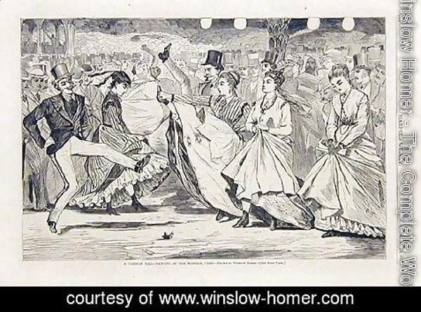 Winslow Homer - Dancing at the Mabille Paris