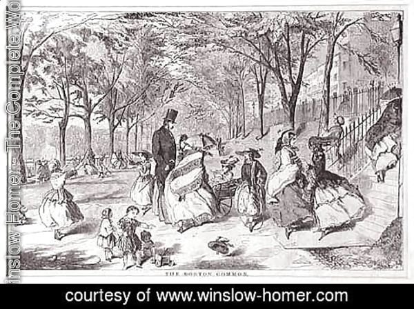 Winslow Homer - The Boston Common