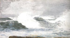 Surf At Prout's Neck 1895