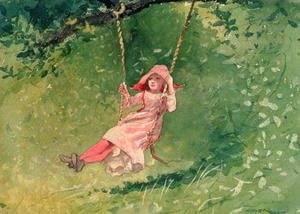 Winslow Homer - Girl on a Swing 2