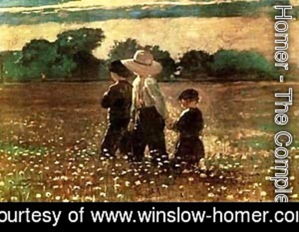 Winslow Homer - In the Mowing