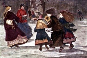 Skating in Winter