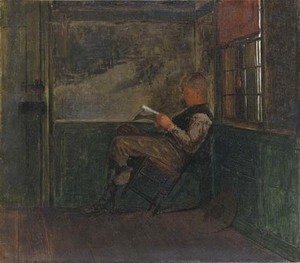 Winslow Homer - Young Man Reading