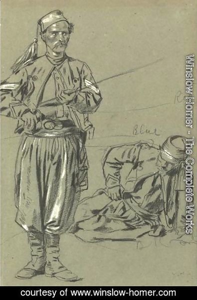 Winslow Homer - Two Zouaves