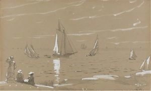Winslow Homer - Sailboats