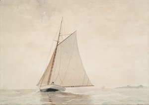 Winslow Homer - Sailing off Gloucester