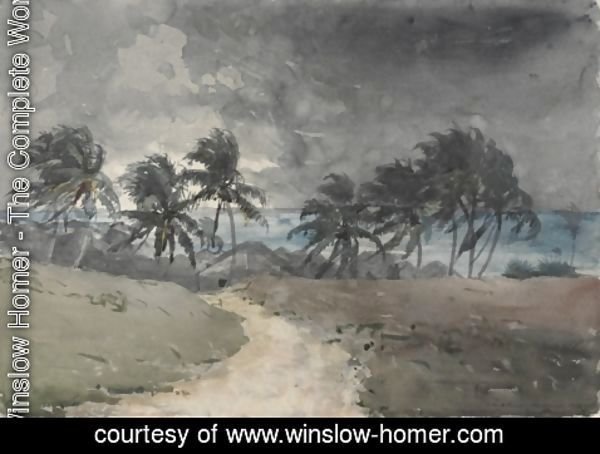 Winslow Homer - Storm, Bahamas