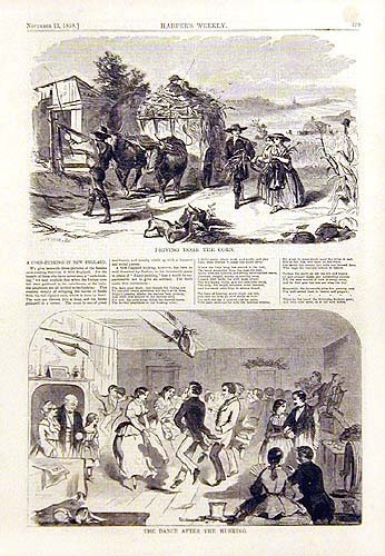 Corn Husking in New England I