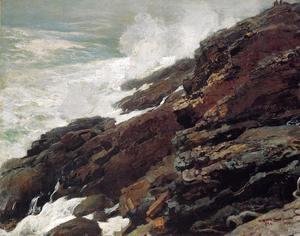 Winslow Homer - High Cliff, Coast of Maine