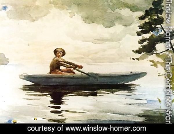 Winslow Homer - The Boatsman