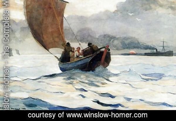 Winslow Homer - Returning Fishing Boats
