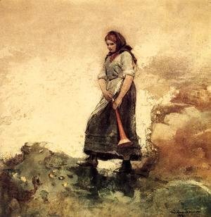 Winslow Homer - Daughter of the Coast Guard