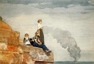 Winslow Homer - Fisherman's Family (or The Lookout)