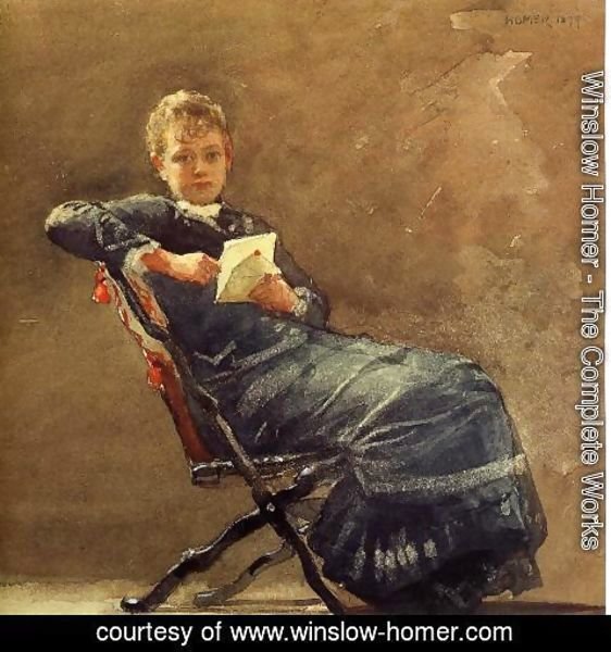 Winslow Homer - Girl Seated