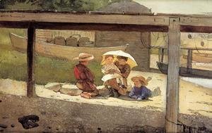 Winslow Homer - In Charge of Baby