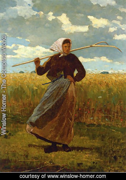 Winslow Homer - The Return of the Gleaner