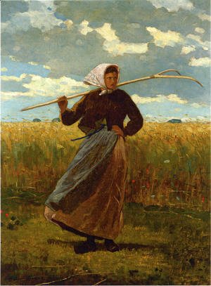 Winslow Homer - The Return of the Gleaner