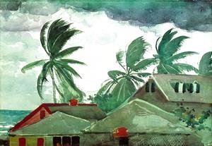 Winslow Homer - Hurricane, Bahamas