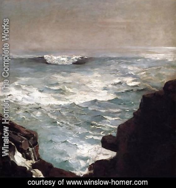 Winslow Homer - Cannon Rock