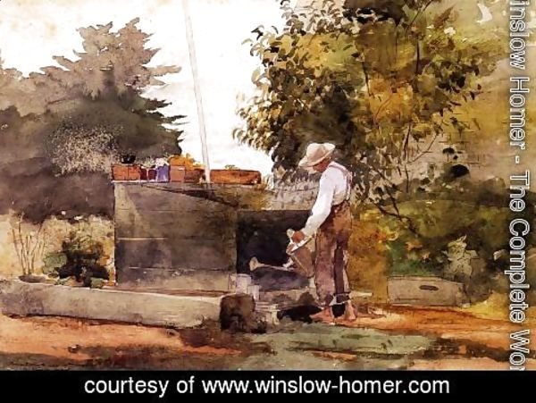 Winslow Homer - At the Well