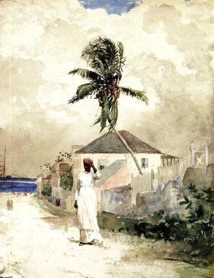 Winslow Homer - Along the Road, Bahamas