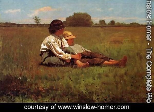 Winslow Homer - Boys in a Pasture