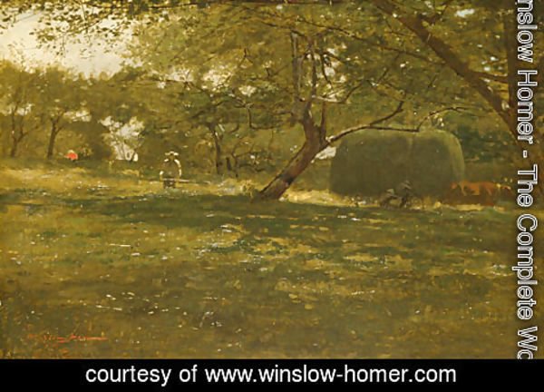 Winslow Homer - Harvest Scene