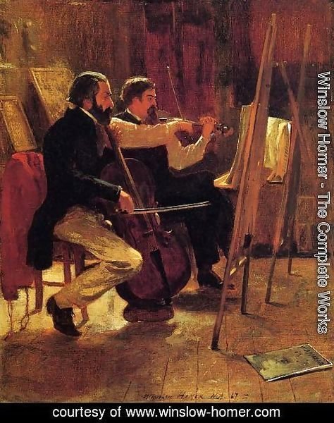 Winslow Homer - The Studio