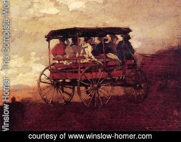 Winslow Homer - White Mountain Wagon
