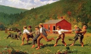 Winslow Homer - Snap the Whip I