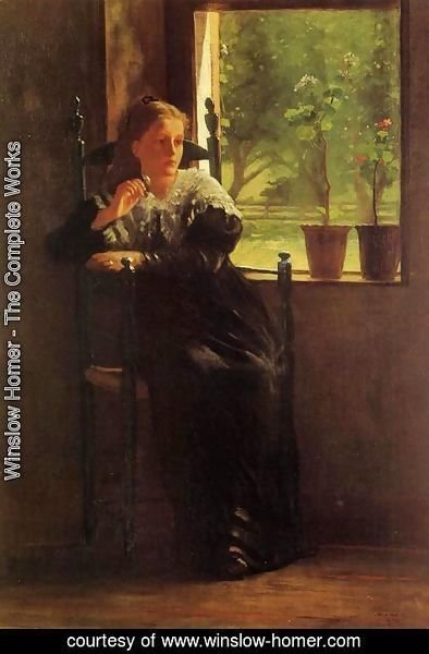 Winslow Homer - At the Window